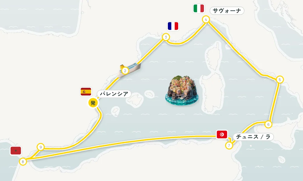 航路マップ