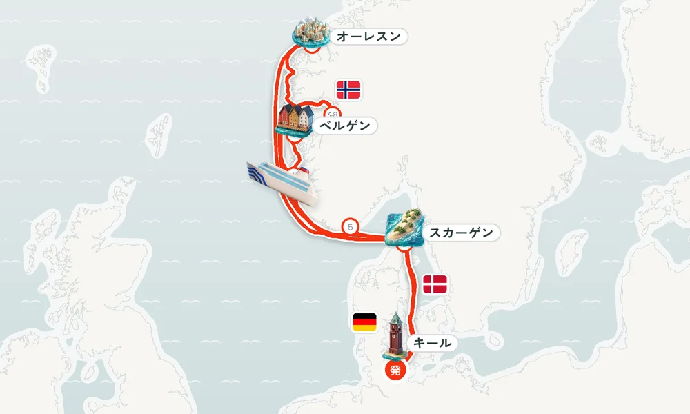 航路マップ