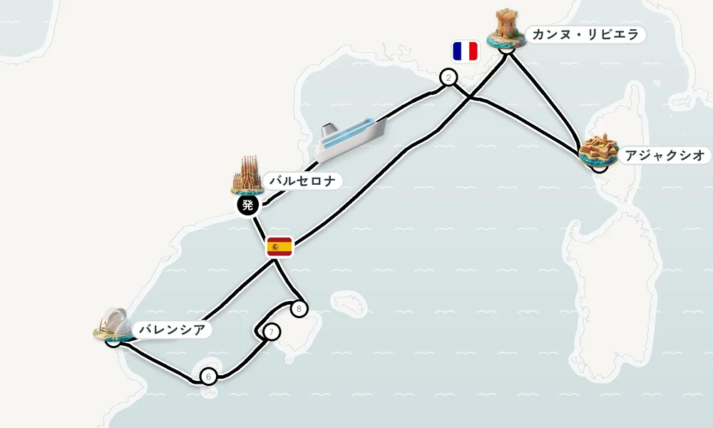 航路マップ