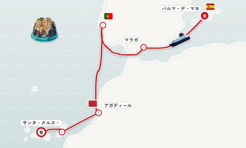 航路マップ
