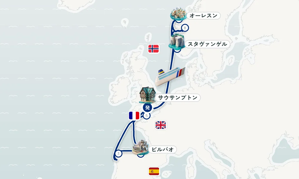 航路マップ