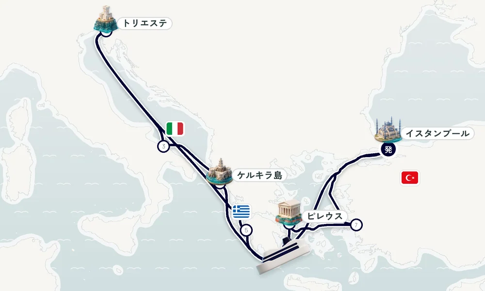 航路マップ