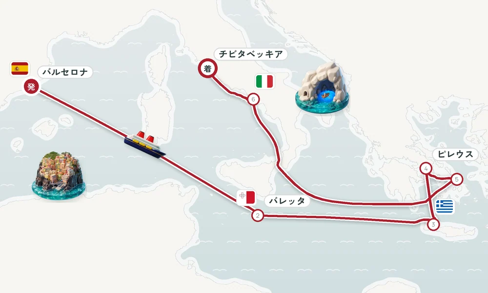 航路マップ