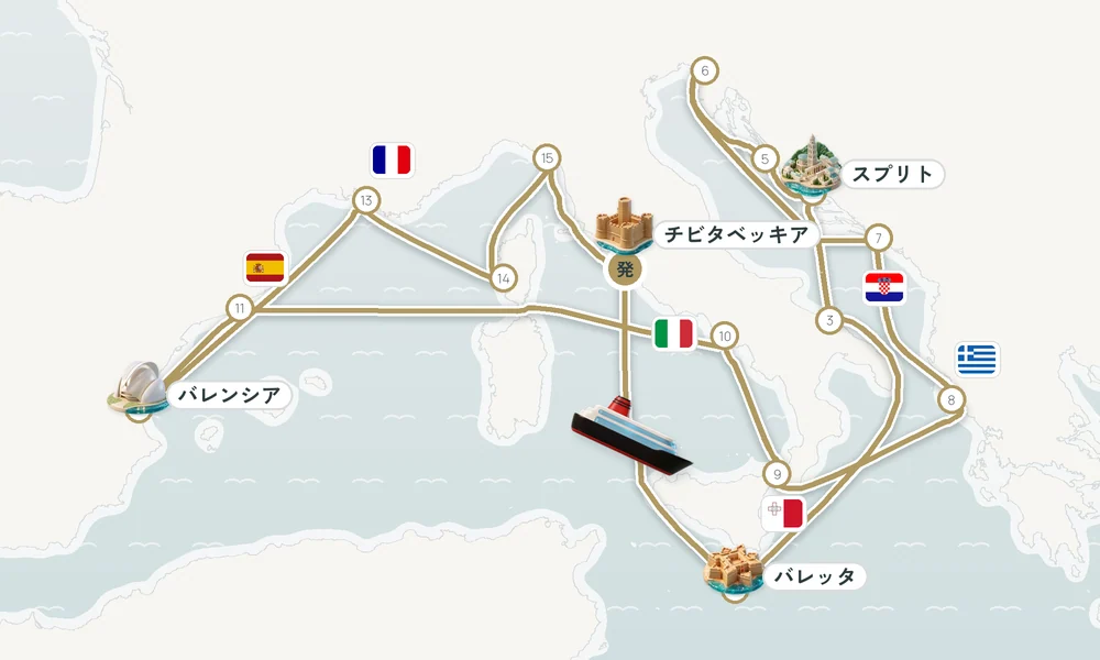 航路マップ