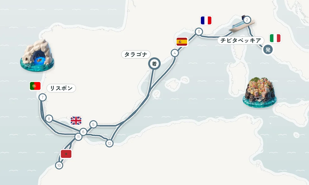 航路マップ