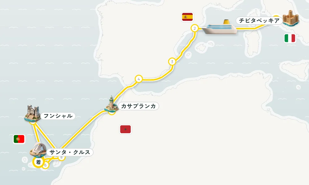 航路マップ