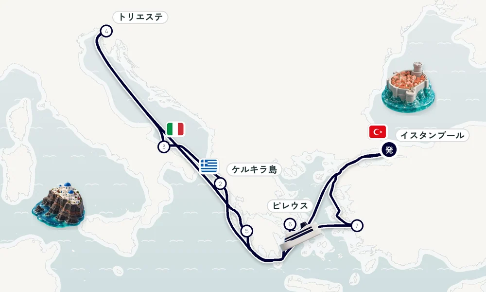 航路マップ