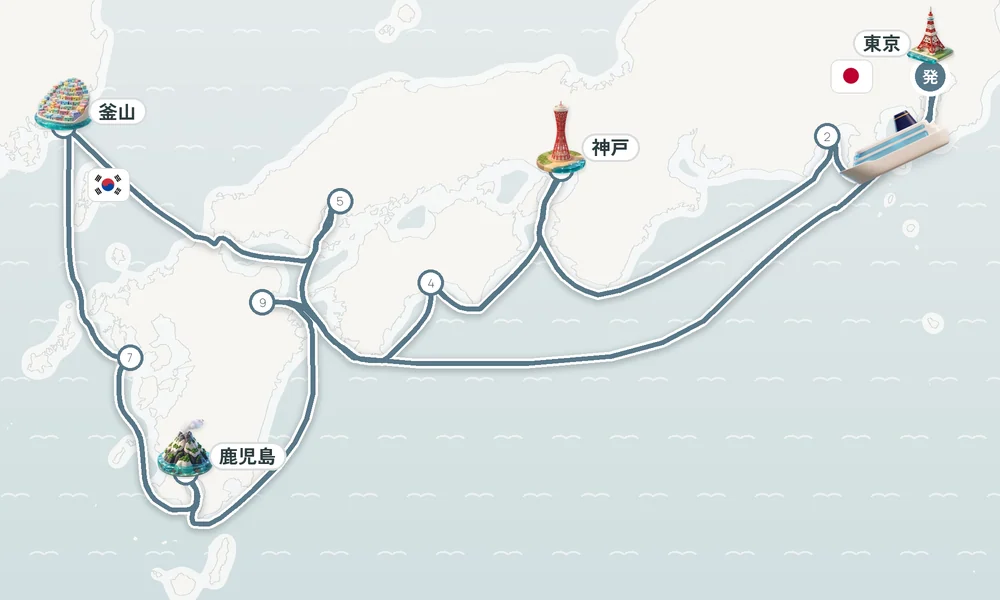 航路マップ