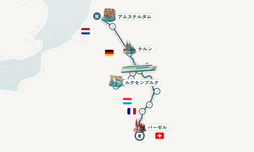 航路マップ