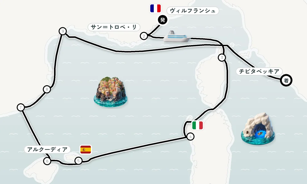 航路マップ