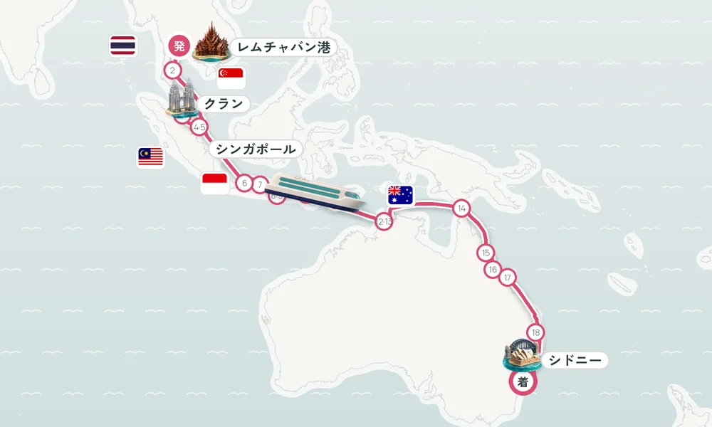 航路マップ
