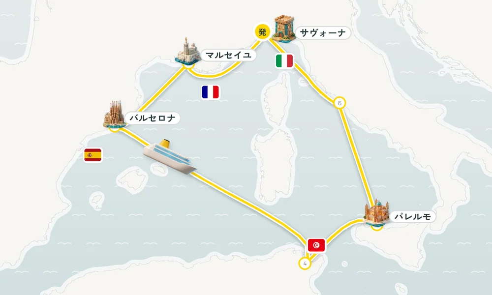 航路マップ