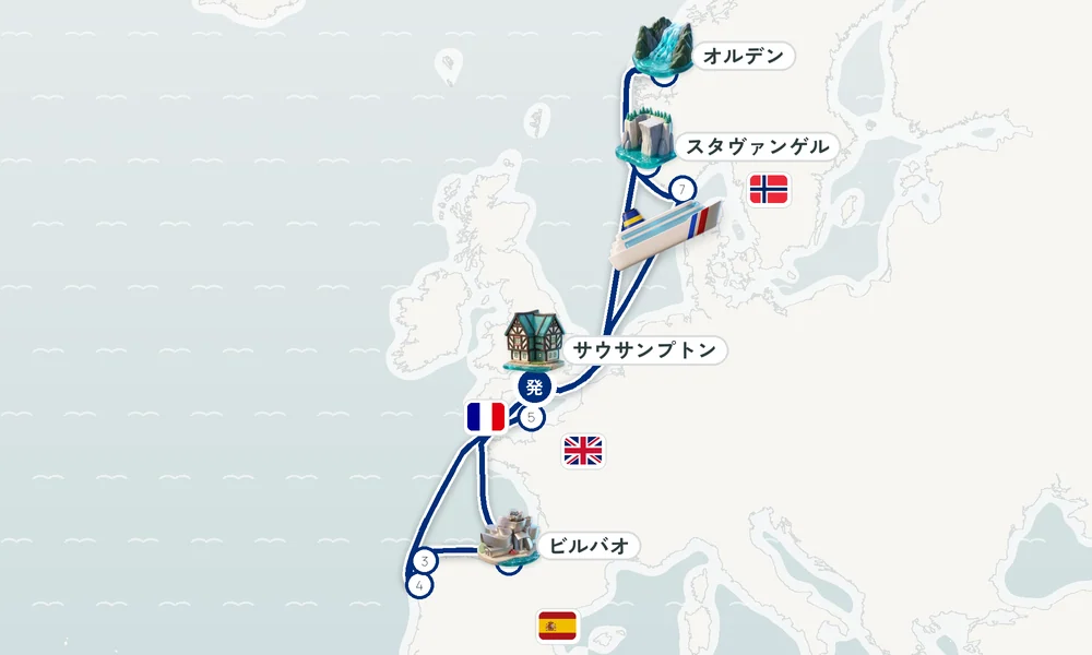 航路マップ