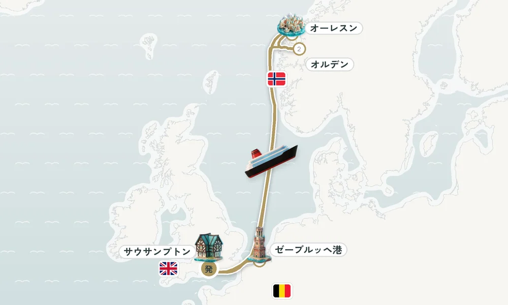 航路マップ