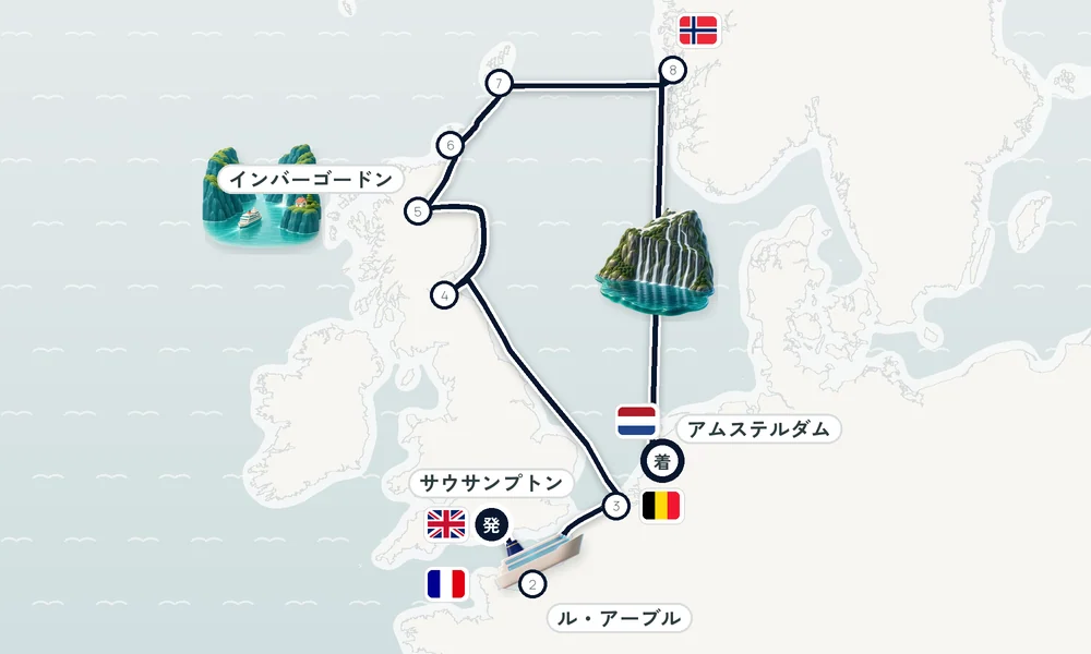 航路マップ