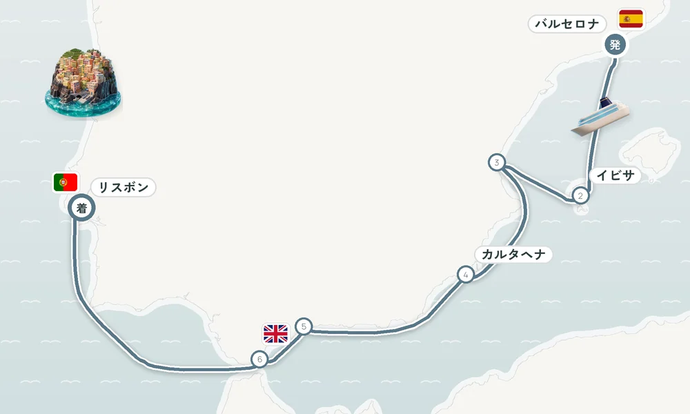 航路マップ