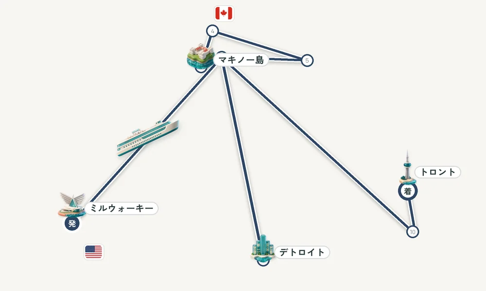 航路マップ