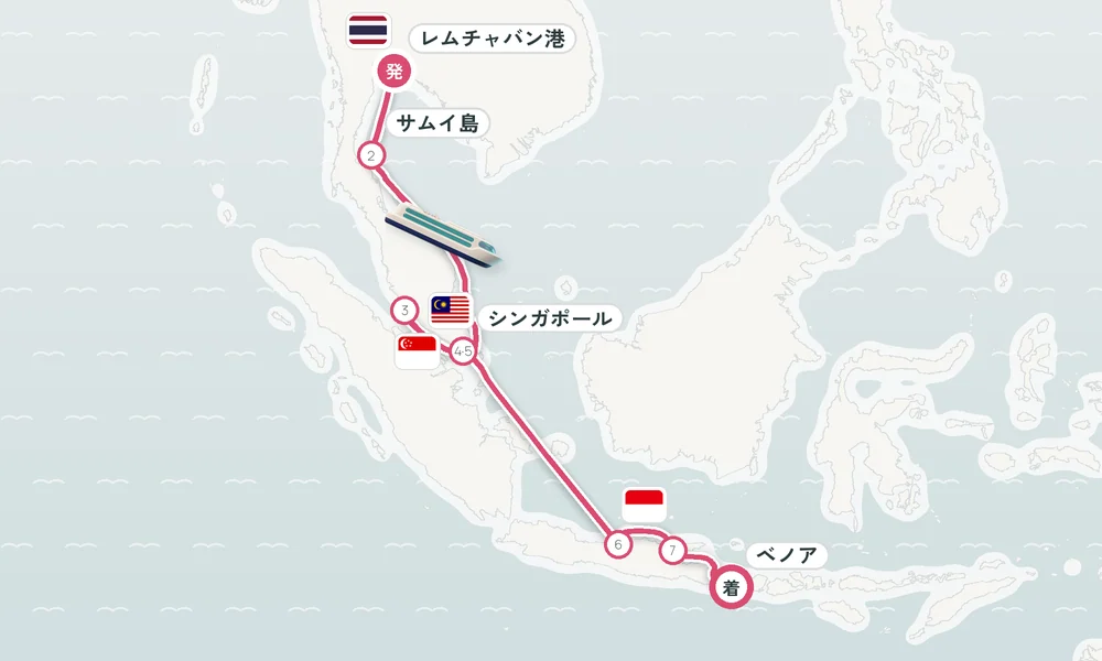 航路マップ