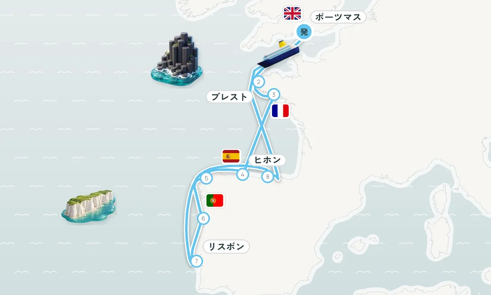 航路マップ