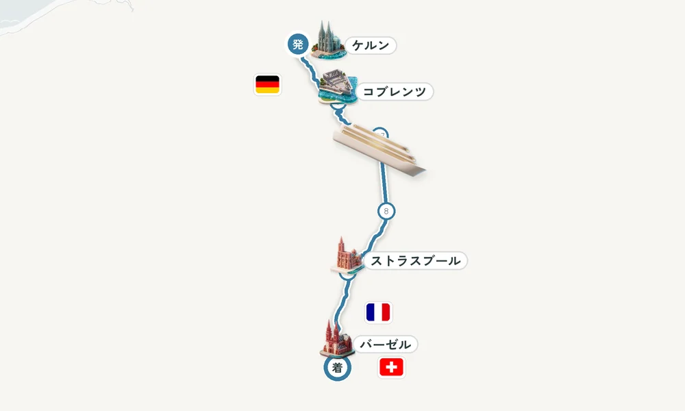 航路マップ