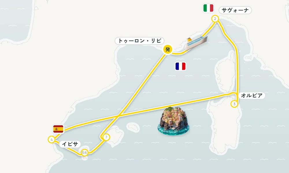 航路マップ