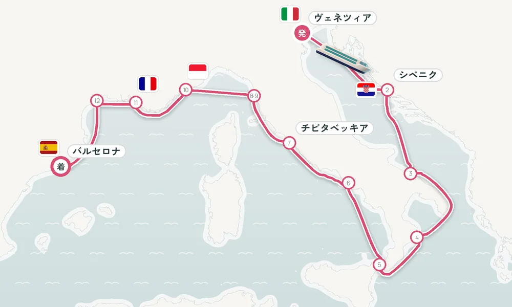 航路マップ