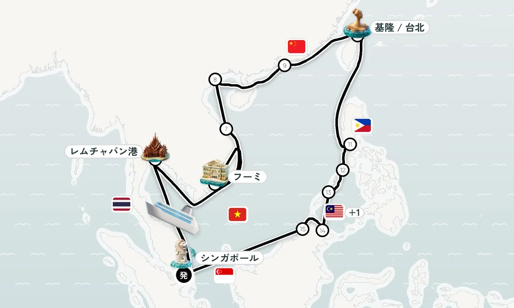 航路マップ