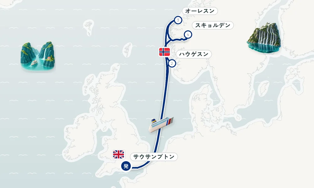 航路マップ