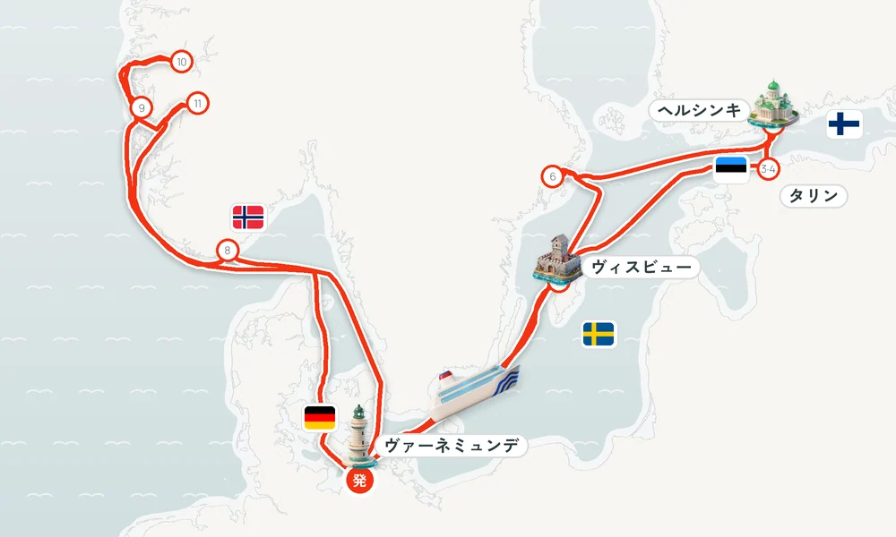 航路マップ