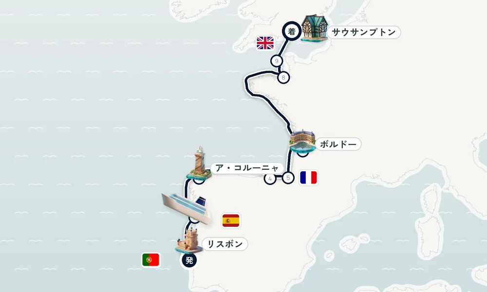 航路マップ