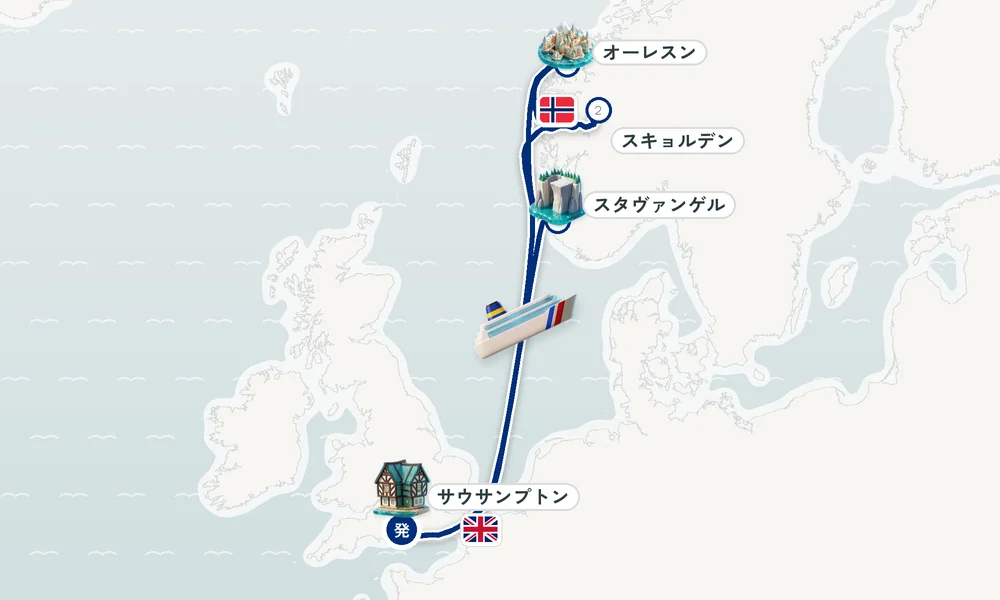 航路マップ