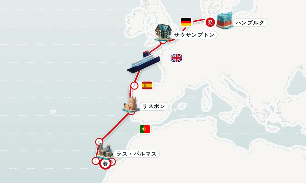 航路マップ