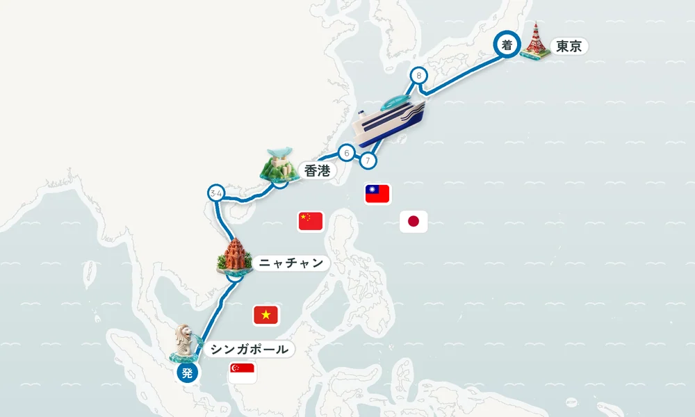 航路マップ