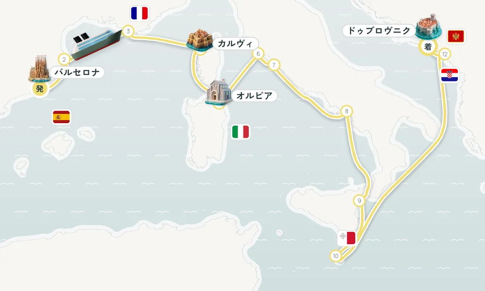 航路マップ