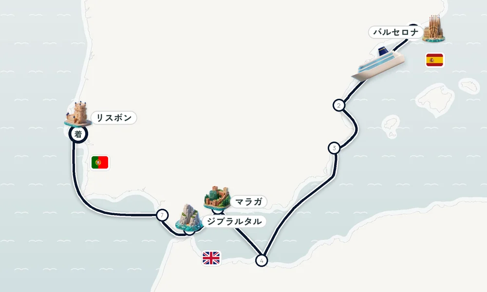 航路マップ