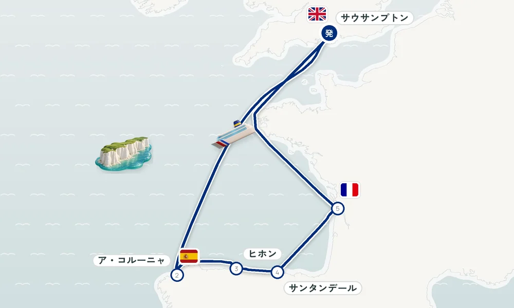 航路マップ