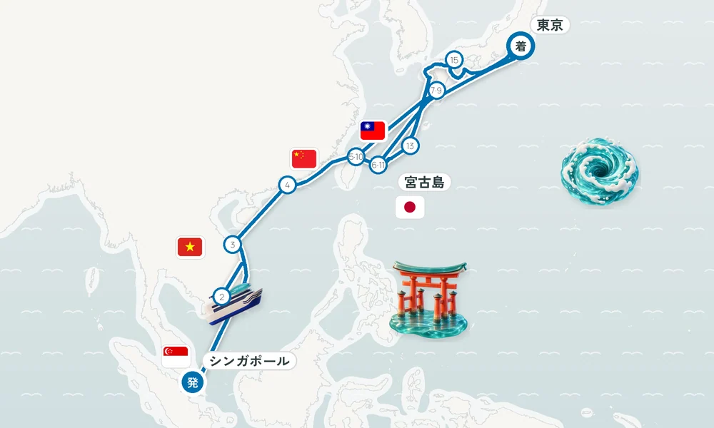 航路マップ