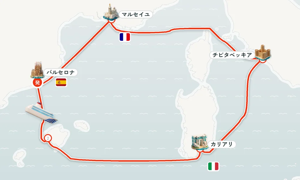 航路マップ