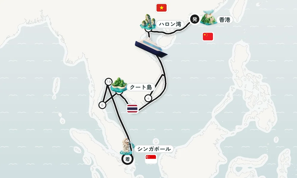 航路マップ