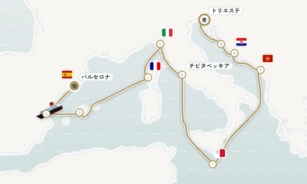 航路マップ