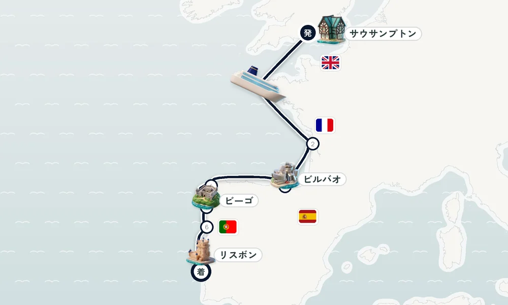 航路マップ
