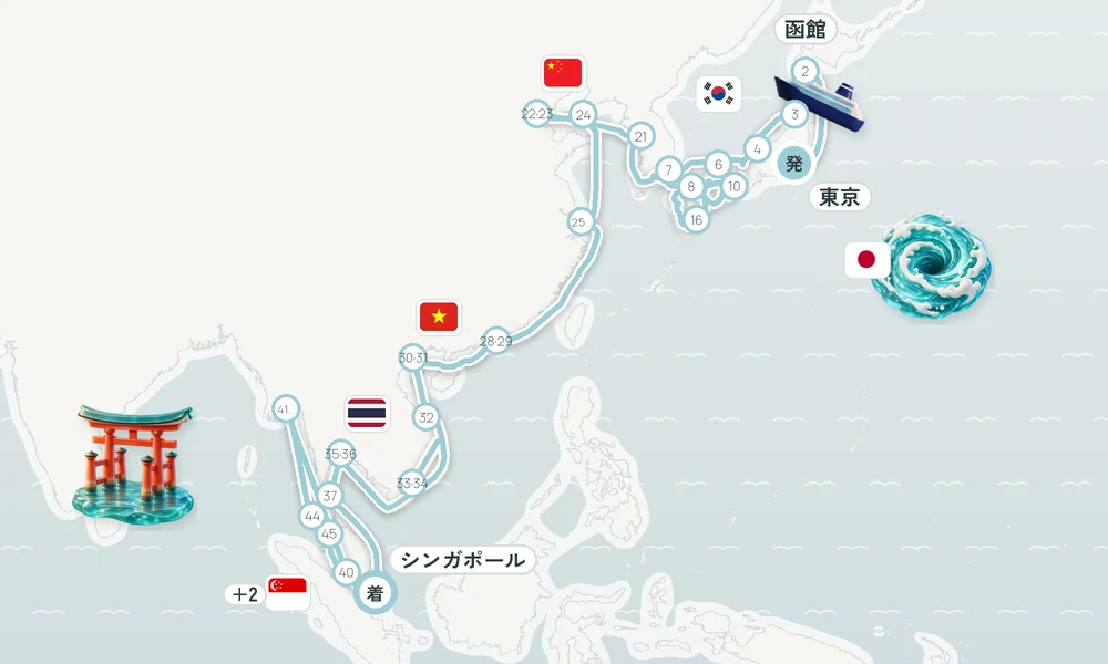 航路マップ