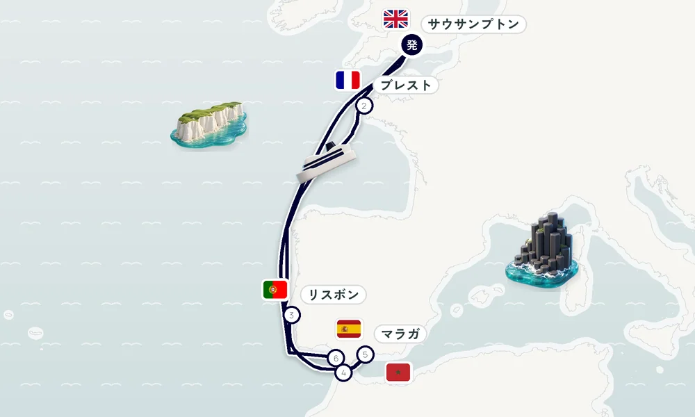 航路マップ