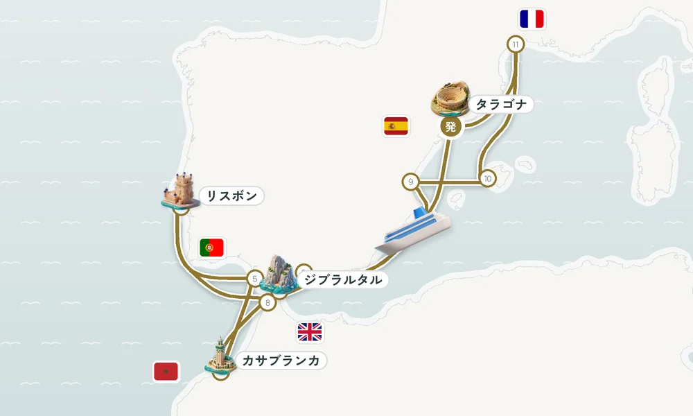 航路マップ
