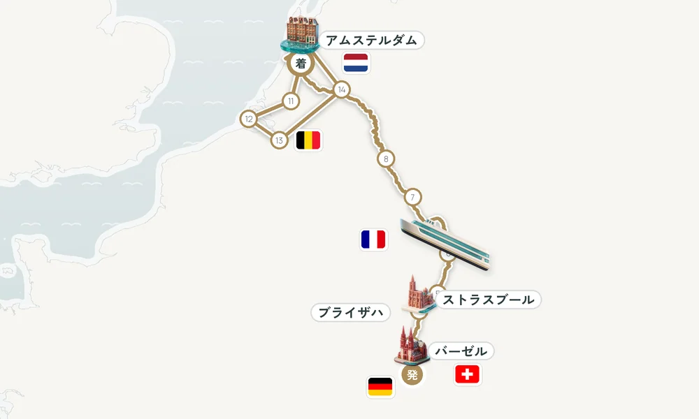 航路マップ