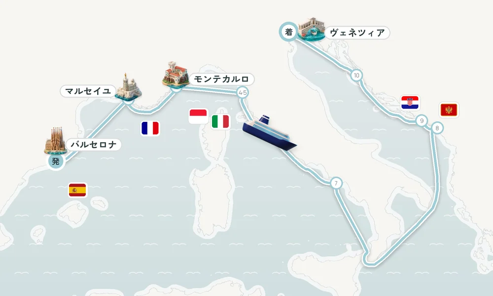 航路マップ