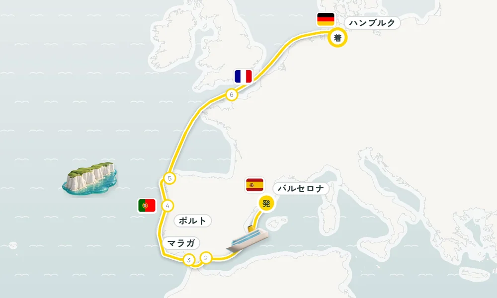 航路マップ