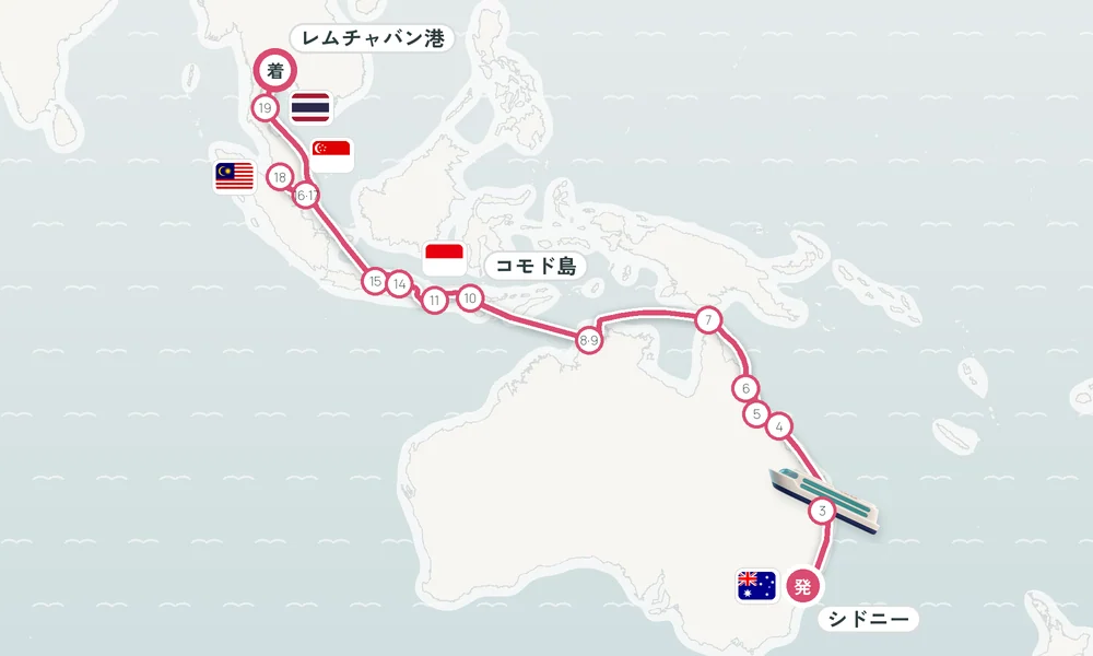 航路マップ