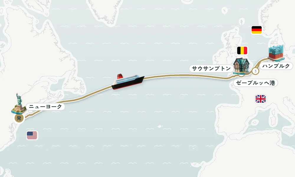 航路マップ