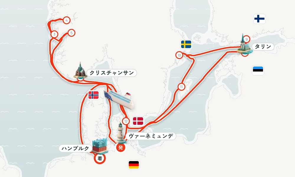 航路マップ